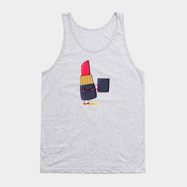 REd lipstick Tank Top by JoanaJuheLaju1